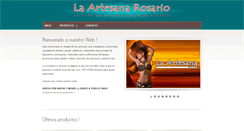 Desktop Screenshot of laartesanarosario.com.ar