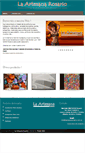 Mobile Screenshot of laartesanarosario.com.ar